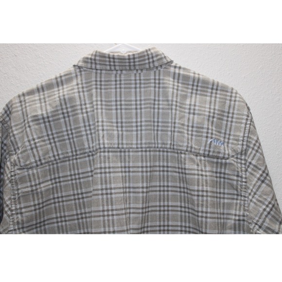 Mountain Khakis Men Plaid Button Down Shirt Medium Long Sleeve Casual Outdoor - Picture 4 of 11